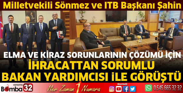 Ticaret Bakan Yardımcısı ile bir araya geldiler