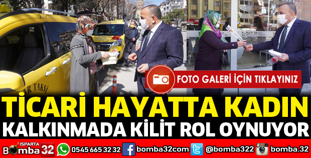 Ticari hayatta kadın kalkınmada kilit rol oynuyor