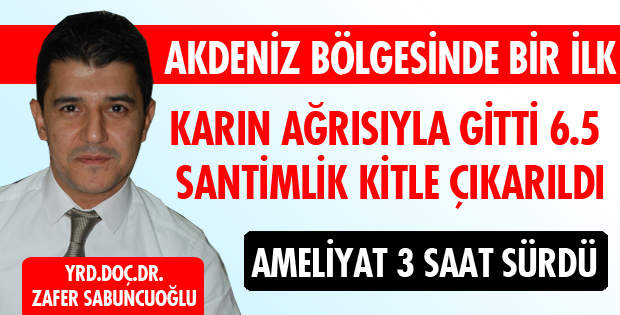 TIP FAKÜLTESİNDE BİR İLK DAHA!