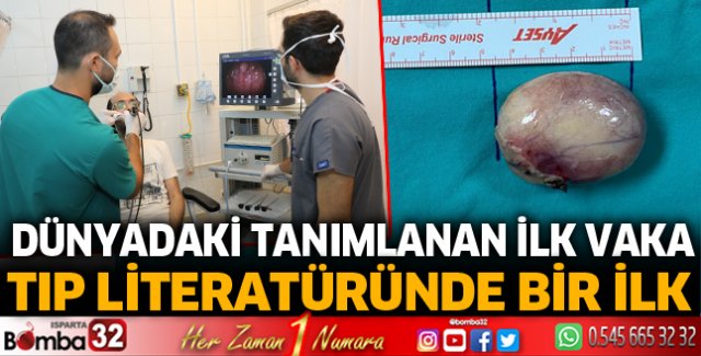 Tıp Literatüründe bir ilk