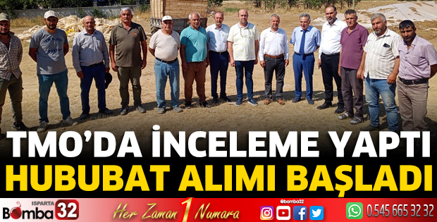 TMO'da incelemelerde bulundu