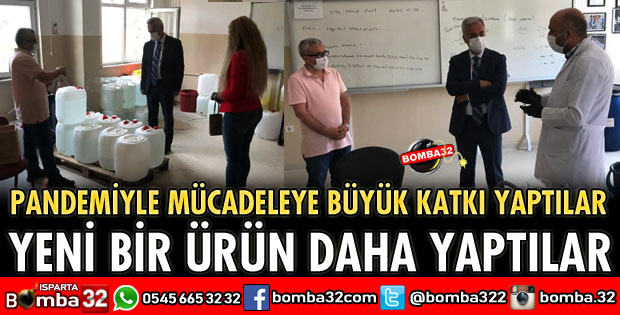 TOBB MESLEK LİSESİNDEN YENİ BİR ÜRÜN DAHA