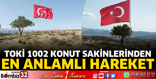 TOKİ 1002 konut sakinlerinden en anlamlı hareket