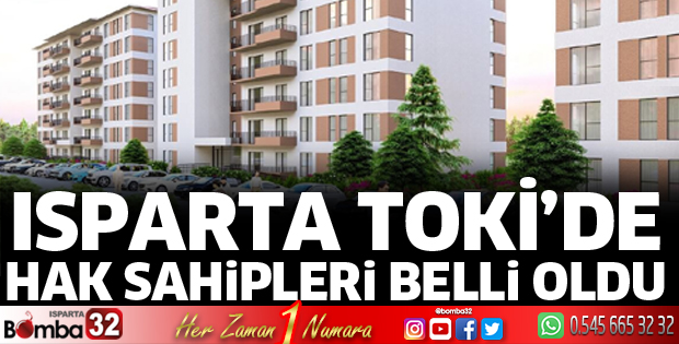 TOKİ’de hak sahipler kura ile belli oldu