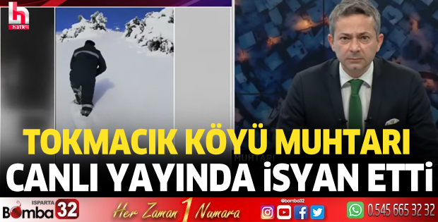 Tokmacık köyü muhtarı isyan etti