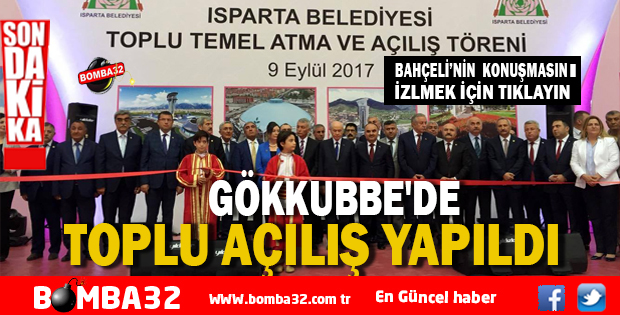TOPLU AÇILIŞ YAPILDI
