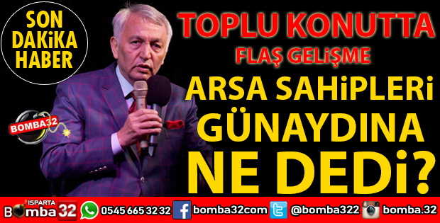 TOPLU KONUT PROJESİNDE FLAŞ GELİŞME