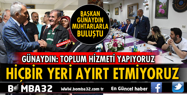 TOPLUM HİZMETİ YAPIYORUZ HİÇBİR YERİ AYIRT ETMİYORUZ