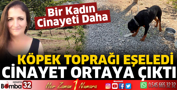 Toprağa gömülü cesedi bulundu