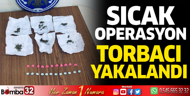 Torbacı yakalandı