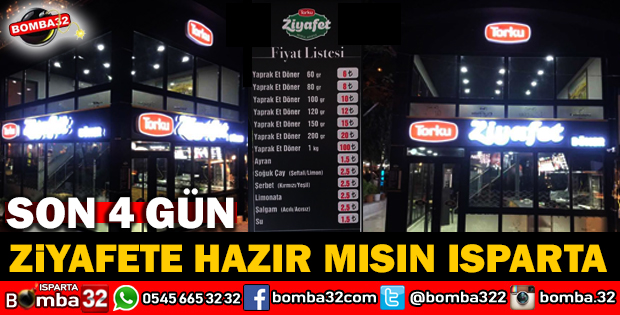 TORKU LEZZET ISPARTA'DA