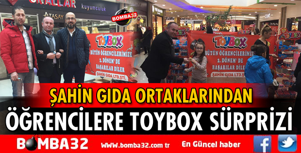 TOYBOX'TAN ÖĞRENCİLERE KARNE HEDİYESİ