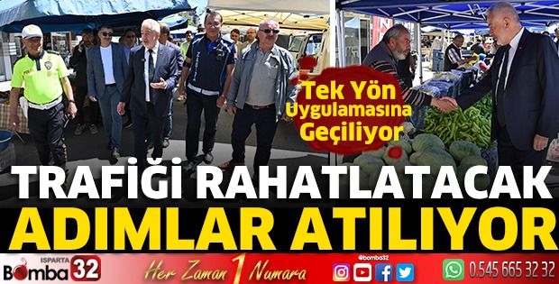 Trafiği rahatlatacak adımlar atılıyor