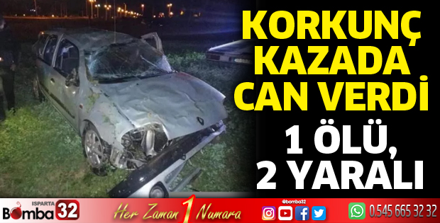 Trafik kazasında can verdi
