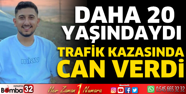 Trafik kazasında can verdi