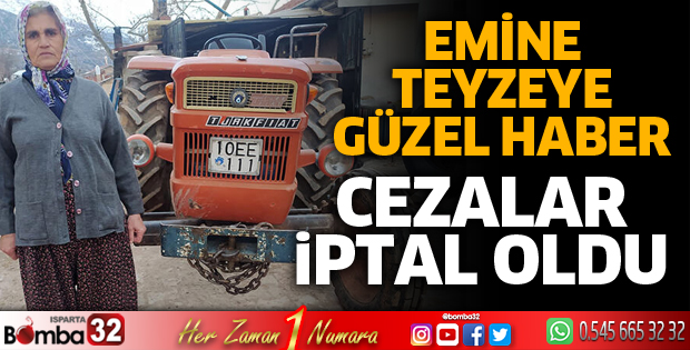 Traktörle köprüden, otoyoldan ücret ödemeden geçtin cezası iptal