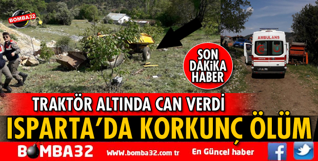 TRAKTÖRÜN ALTINDA CAN VERDİ