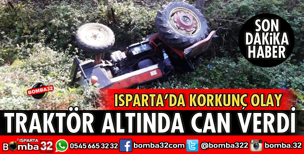 TRAKTÖRÜN ALTINDA CAN VERDİ