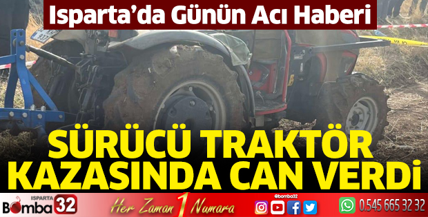 Traktörün altında can verdi