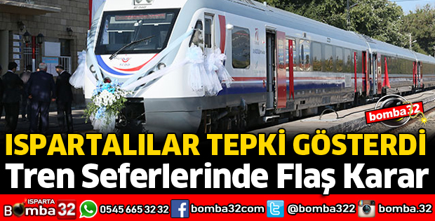 TREN SEFERLERİNDE FLAŞ KARAR
