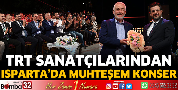 TRT sanatçılarından muhteşem konser