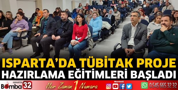 TÜBİTAK proje hazırlama eğitimleri başladı 