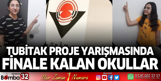 TÜBİTAK Proje Yarışması'nda finale kalan okullar 