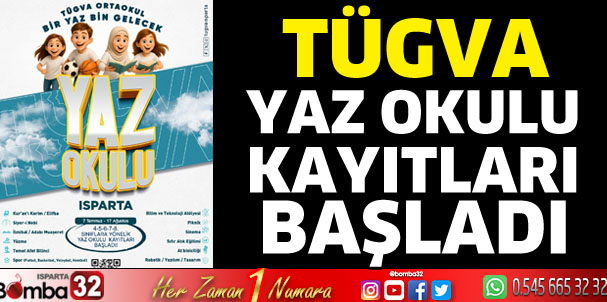 TÜGVA Yaz Okulu Kayıtları Başladı