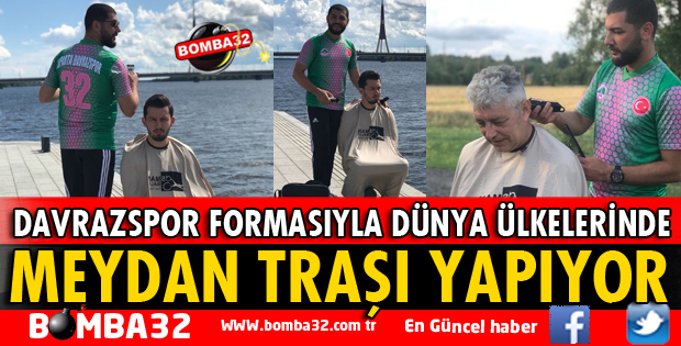 TÜM DÜNYAYA DAVRAZSPOR'U TANITIYOR