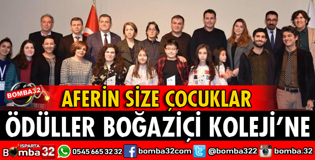 TÜM ÖDÜLLER BOĞAZİÇİ KOLEJİNE