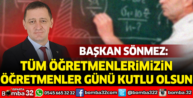 TÜM ÖĞRETMENLERİMİZİN ÖĞRETMENLER GÜNÜ KUTLU OLSUN