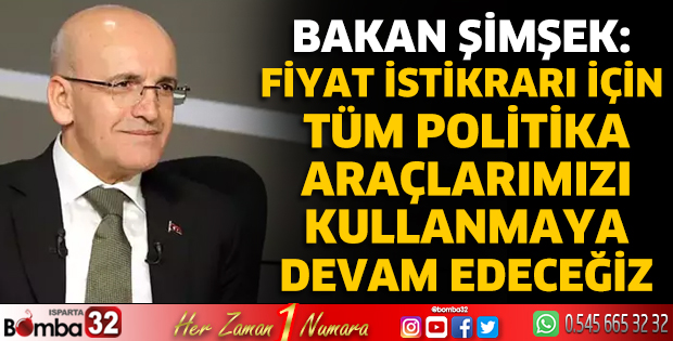 Tüm politika araçlarımızı kullanmaya devam edeceğiz