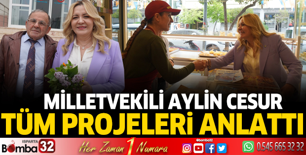 Tüm projeleri anlattı