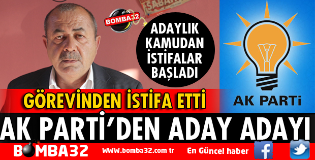 TUNCAY TÜLEMEN AK PARTİ'DEN ADAY ADAYI OLDU