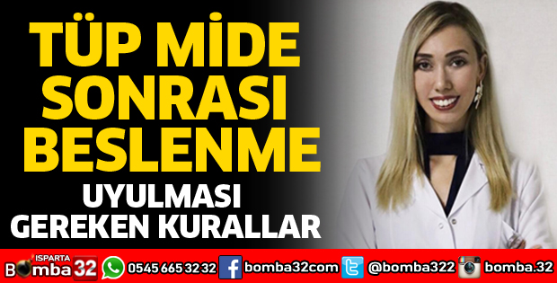 TÜP MİDE SONRASI BESLENME