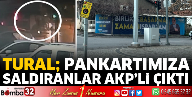 Tural; Pankartımıza saldıranlar AKP’li çıktı