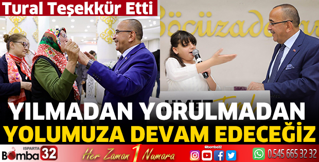 Tural teşekkür etti