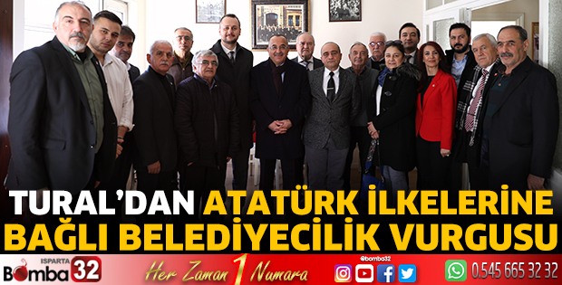 Tural’dan Atatürk ilkelerine bağlı belediyecilik vurgusu 