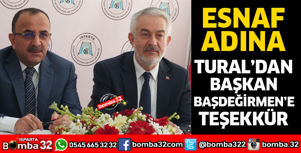 TURAL’DAN BAŞKAN BAŞDEĞİRMEN’E TEŞEKKÜR