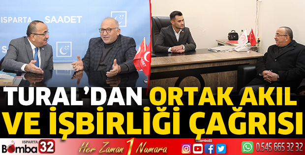 Tural’dan ortak akıl ve işbirliği çağrısı 