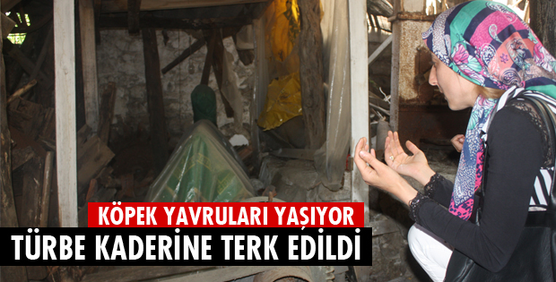 TÜRBE KADERİNE TERK EDİLDİ