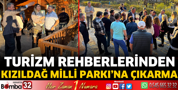 Turizm Rehberlerinden Kızıldağ Milli Parkı’na Çıkarma