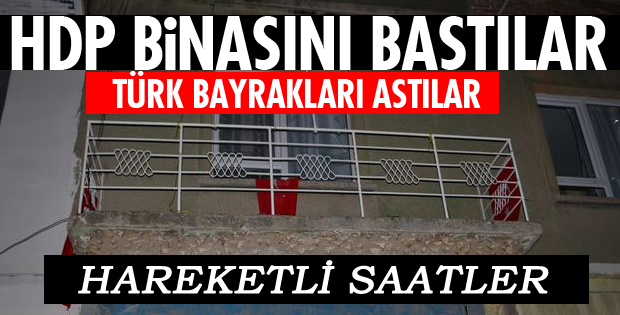 TÜRK BAYRAKLARI ASTILAR