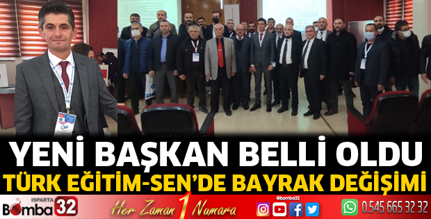 Türk Eğitim Sen de Bayrak Değişimi