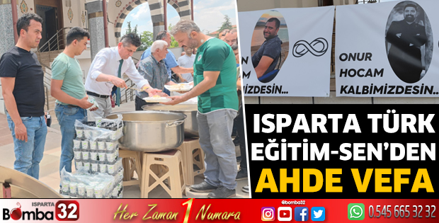 Türk Eğitim- Sen'den ahde vefa