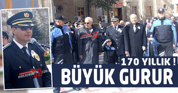 Türk Polis Teşkilatının 170’nci Yılı Kutlandı