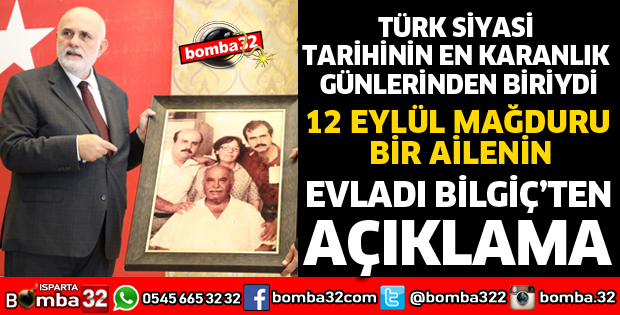 TÜRK SİYASİ TARİHİNİN EN KARANLIK GÜNLERİNDEN BİRİYDİ