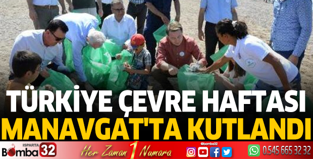 Türkiye Çevre Haftası Manavgat'ta kutlandı