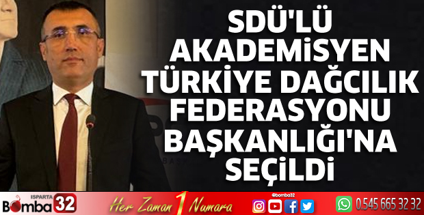 Türkiye Dağcılık Federasyonu Başkanlığı'na seçildi