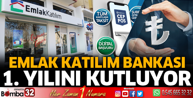 Türkiye Emlak Katılım Bankası Isparta'da 1. yılını kutluyor